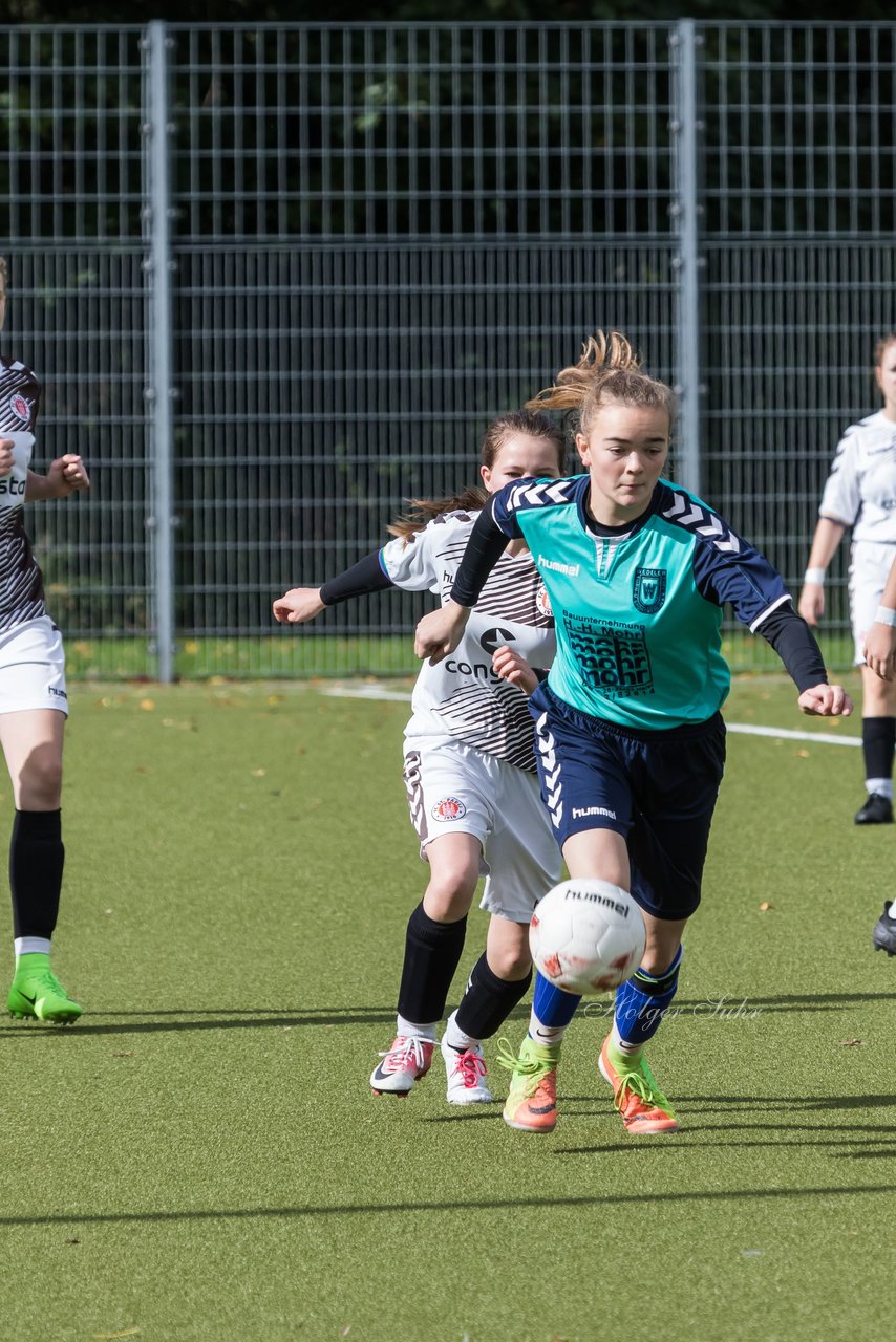 Bild 157 - B-Juniorinnen Wedel - St. Pauli : Ergebnis: 1:2